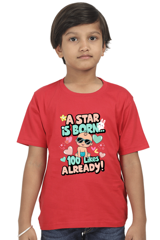 A Star is Born" Boys T-shirt – 100 Likes Already!