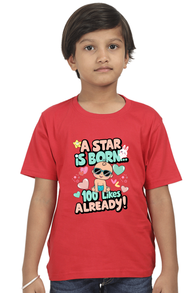 A Star is Born" Boys T-shirt – 100 Likes Already!
