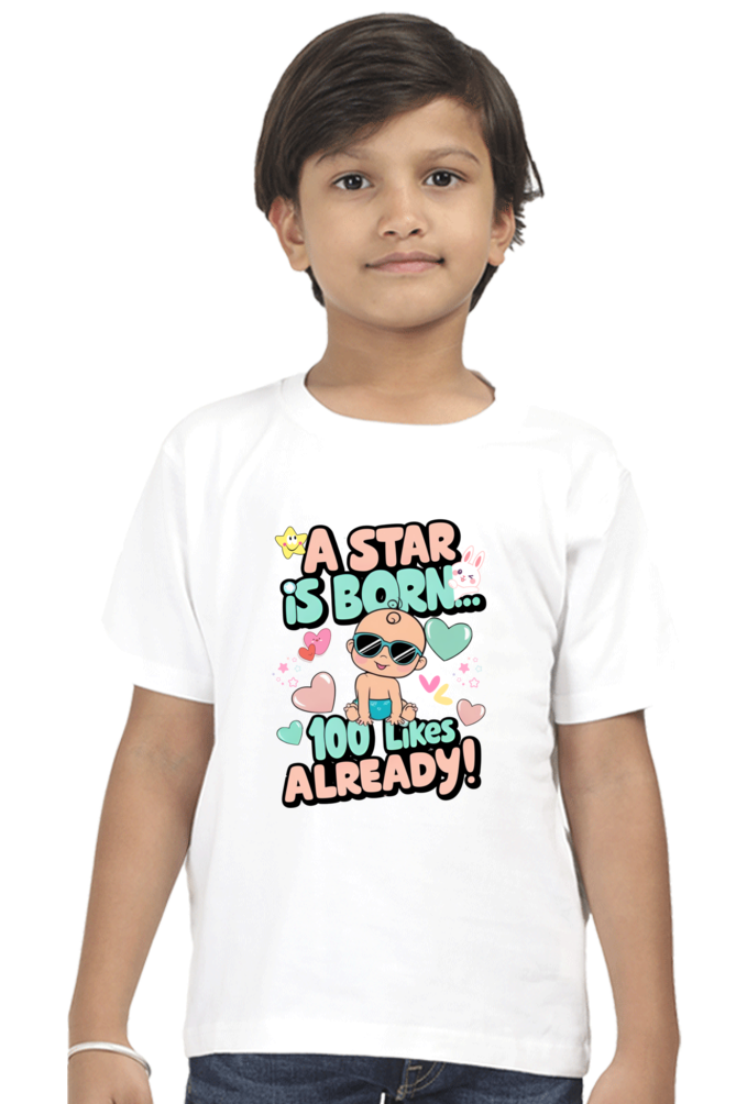 A Star is Born" Boys T-shirt – 100 Likes Already!