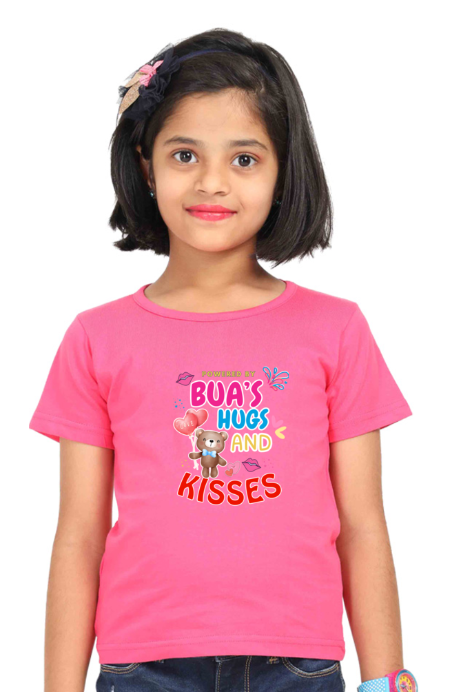 Adorable Bua-Themed Girls T-shirts
