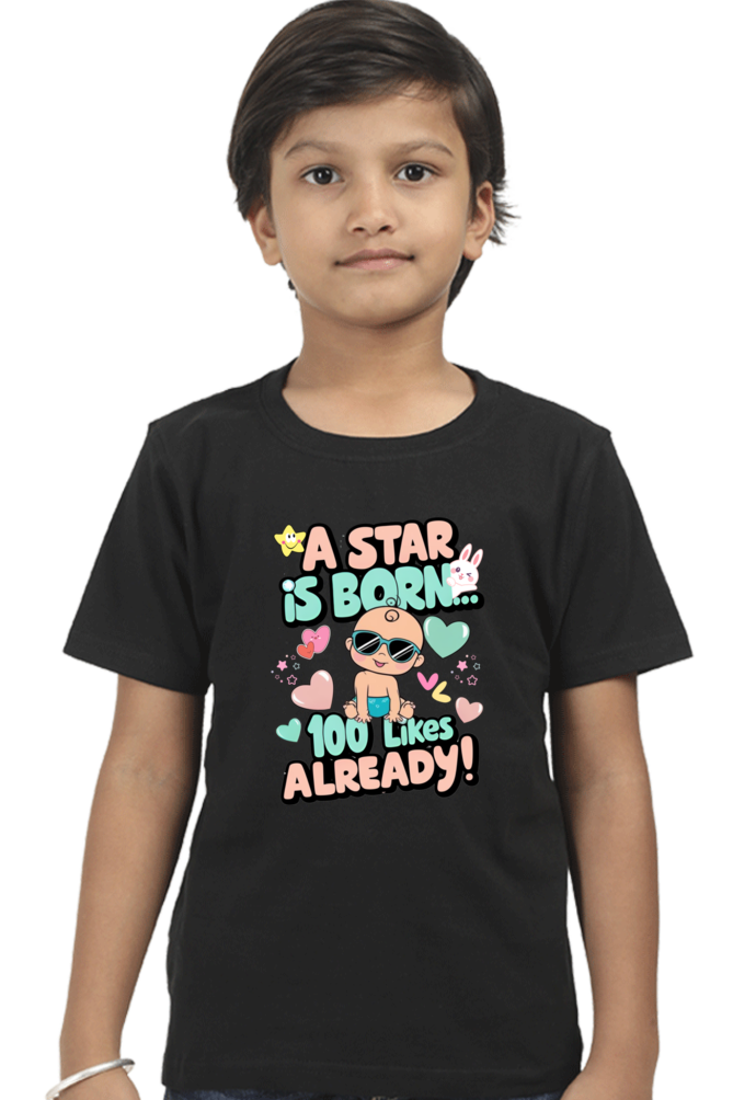 A Star is Born" Boys T-shirt – 100 Likes Already!