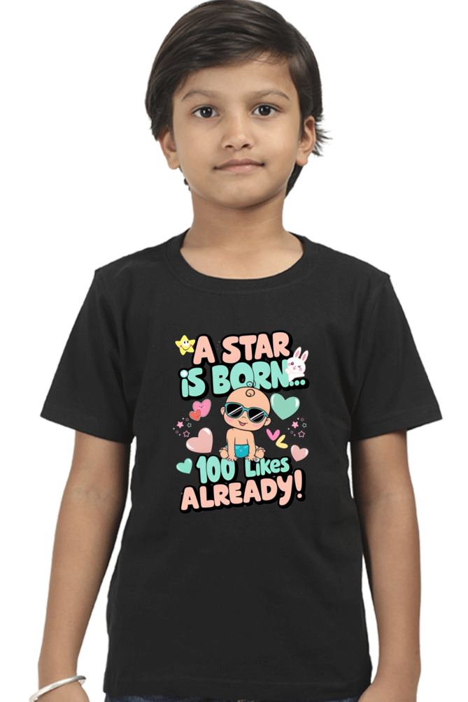 A Star is Born" Boys T-shirt – 100 Likes Already!