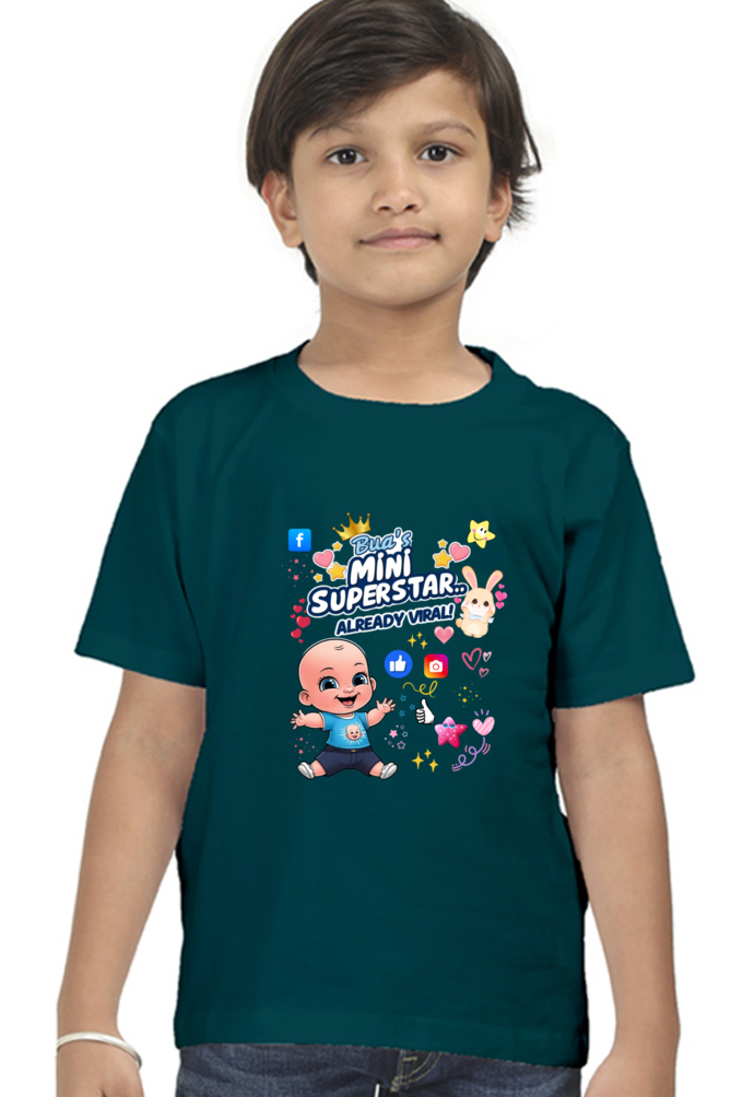 Adorable Bua- Boys T-shirts – Custom-Made for Comfort and Style