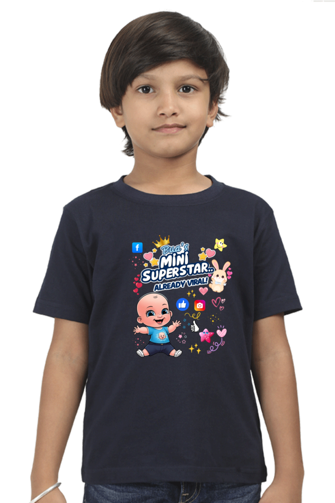Adorable Bua- Boys T-shirts – Custom-Made for Comfort and Style