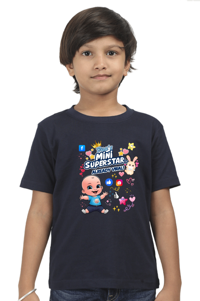 Adorable Bua- Boys T-shirts – Custom-Made for Comfort and Style