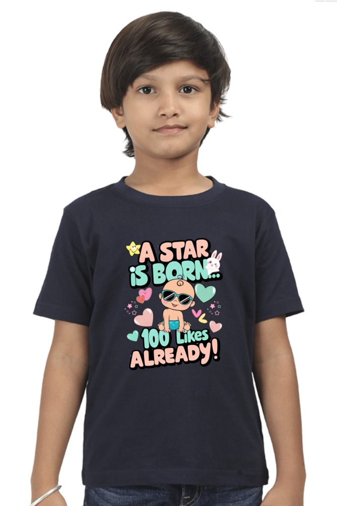 A Star is Born" Boys T-shirt – 100 Likes Already!