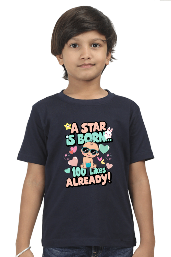 A Star is Born" Boys T-shirt – 100 Likes Already!