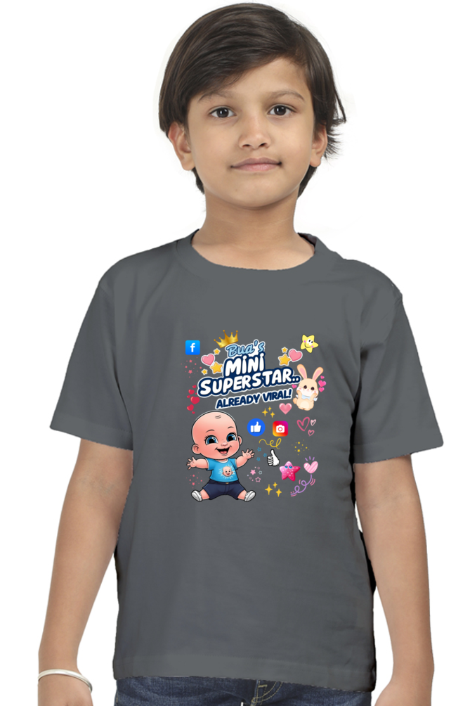 Adorable Bua- Boys T-shirts – Custom-Made for Comfort and Style