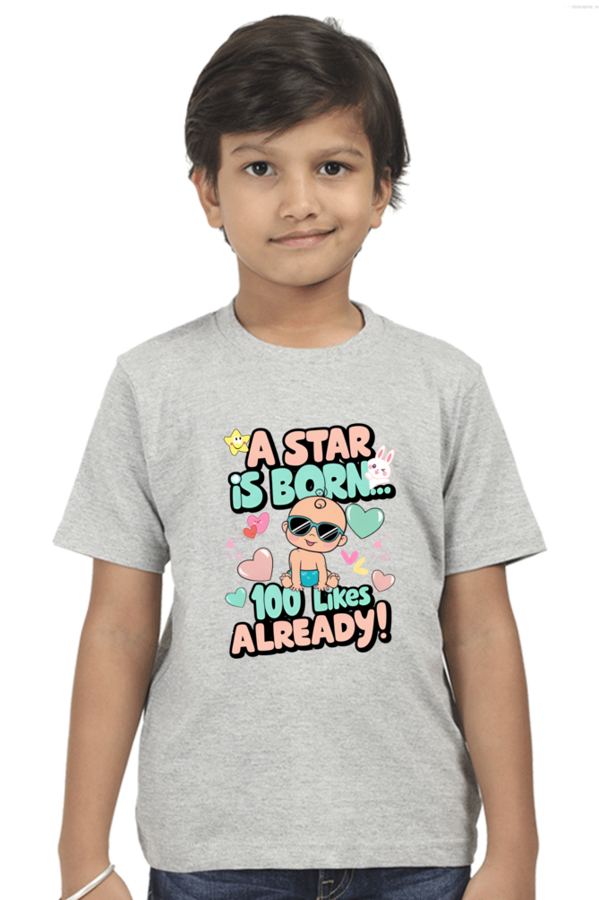 A Star is Born" Boys T-shirt – 100 Likes Already!