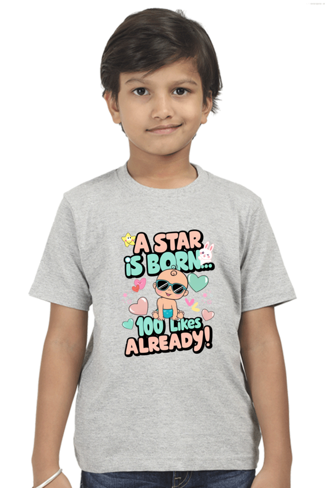 A Star is Born" Boys T-shirt – 100 Likes Already!