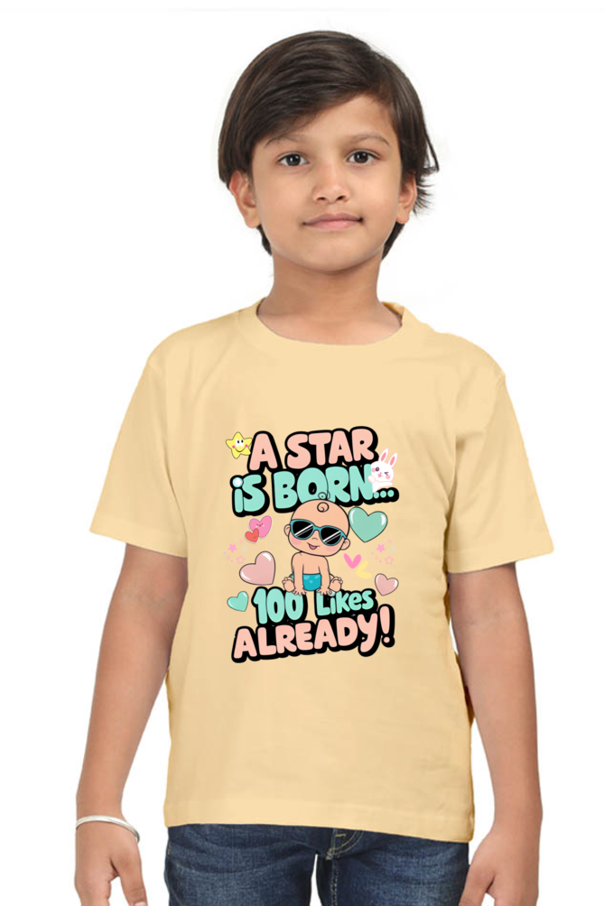 A Star is Born" Boys T-shirt – 100 Likes Already!