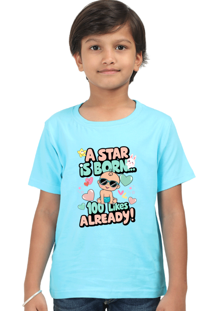 A Star is Born" Boys T-shirt – 100 Likes Already!