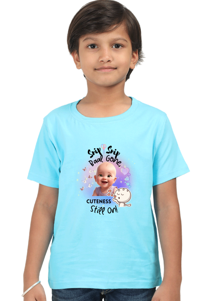 Customized Mundan Ceremony T-Shirt – Celebrate Baby’s First Haircut in Style