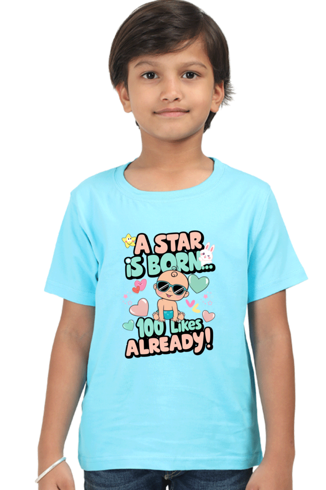 A Star is Born" Boys T-shirt – 100 Likes Already!
