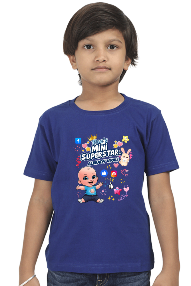 Adorable Bua- Boys T-shirts – Custom-Made for Comfort and Style