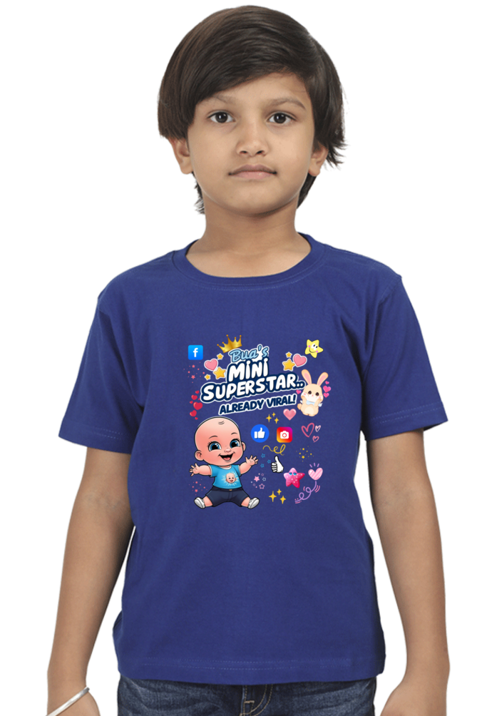 Adorable Bua- Boys T-shirts – Custom-Made for Comfort and Style