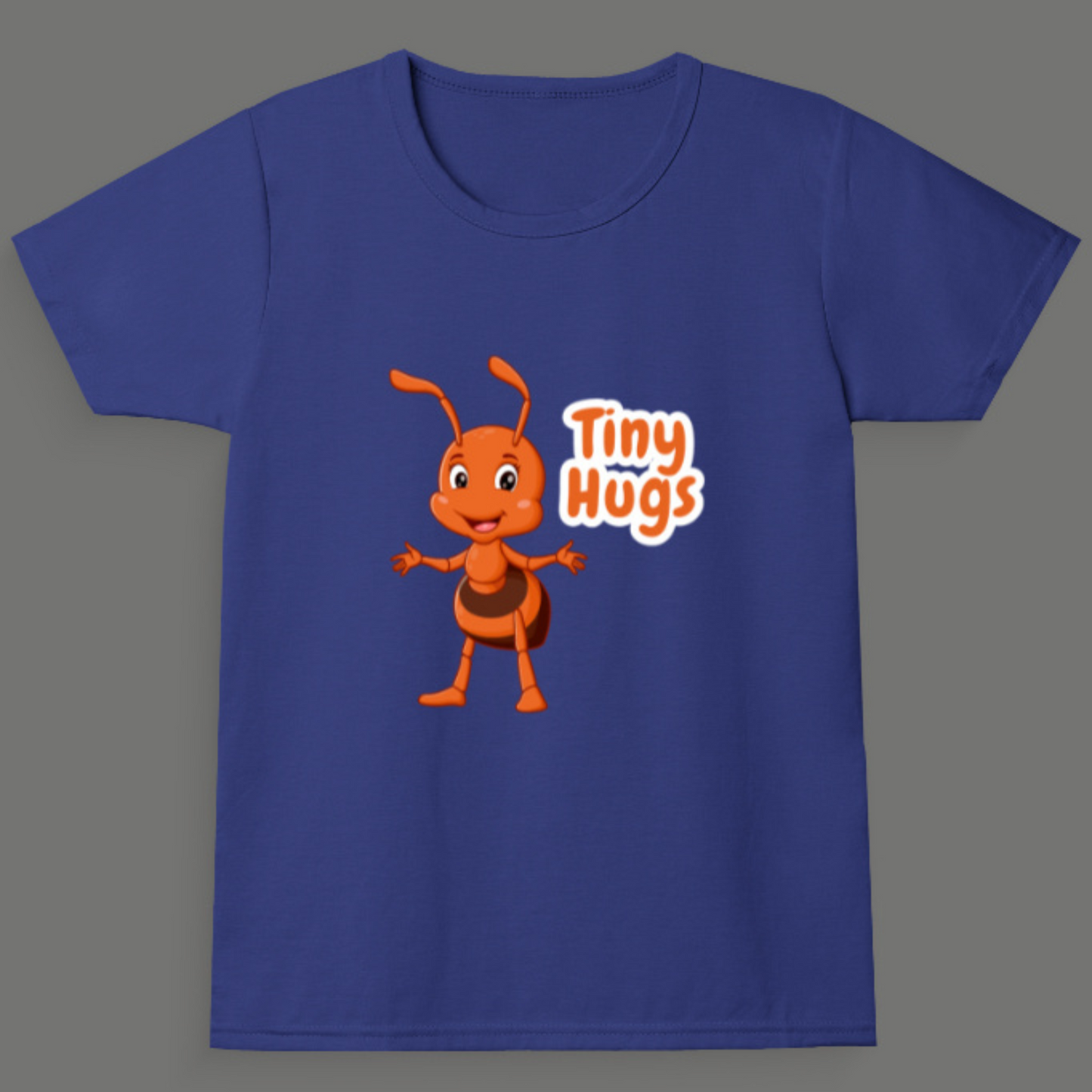 Tiny Hugs - Girl's Crew Neck T-Shirt