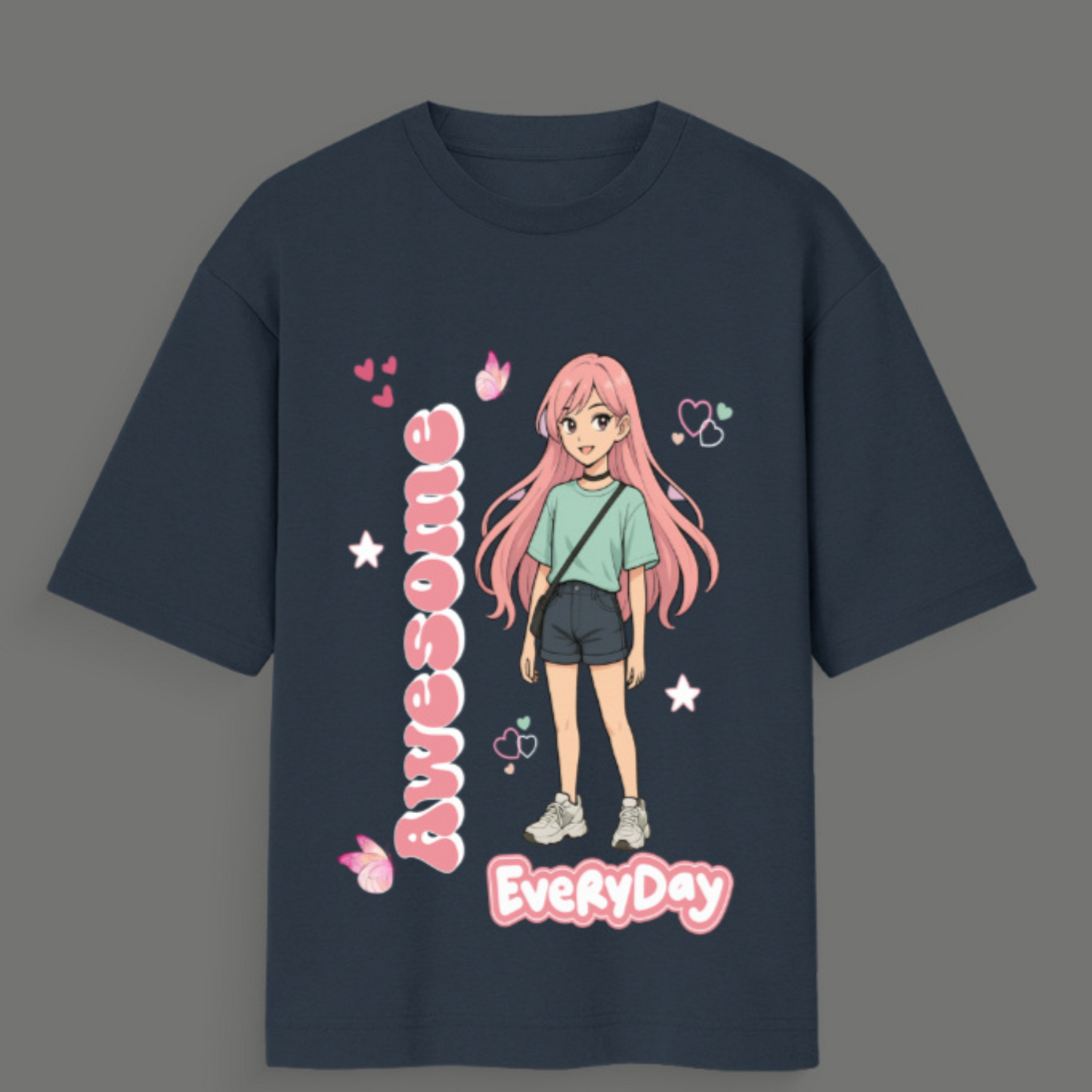 Awesome Everyday – Oversized Tee- Unisex Oversized Standard T-Shirt
