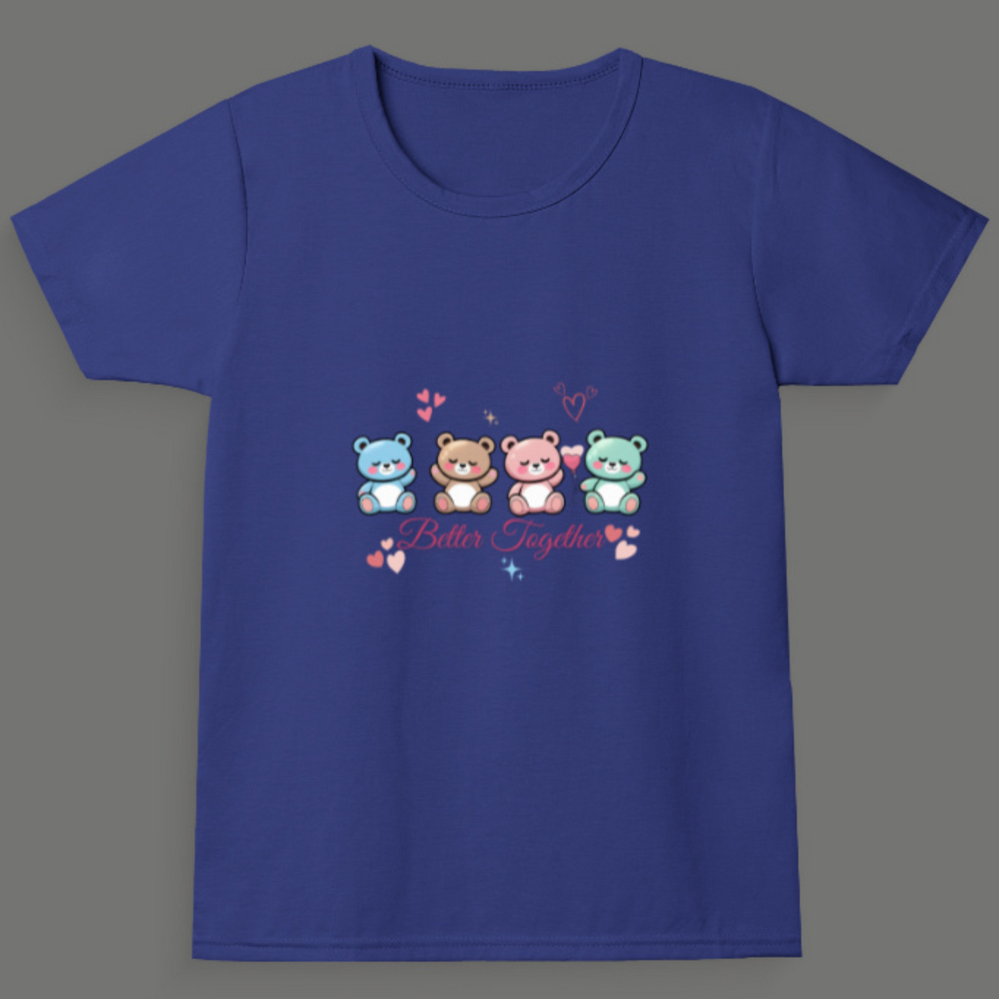 Better Together - Girl's Crew Neck T-Shirt (1 yr - 11 yrs)