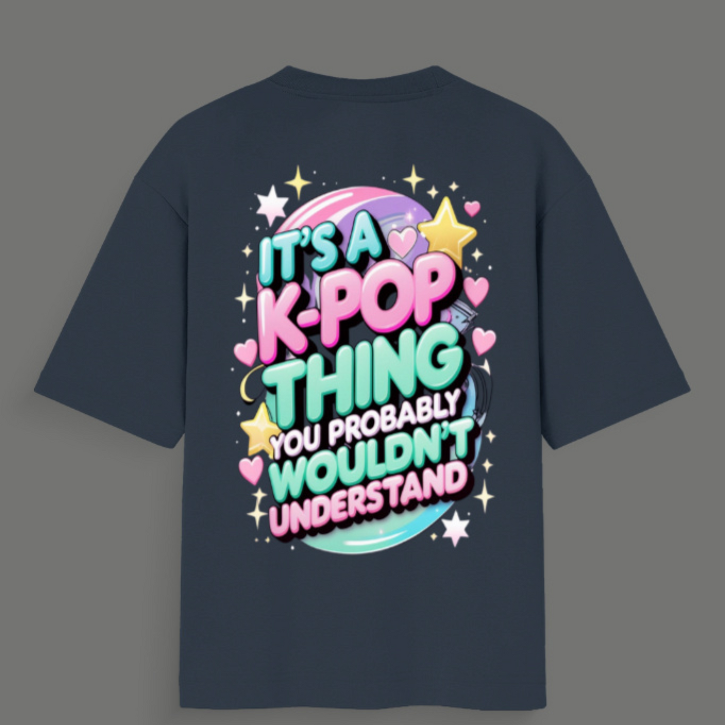 🎤 It’s a K-pop Thing, - Unisex Oversized Standard T-Shirt