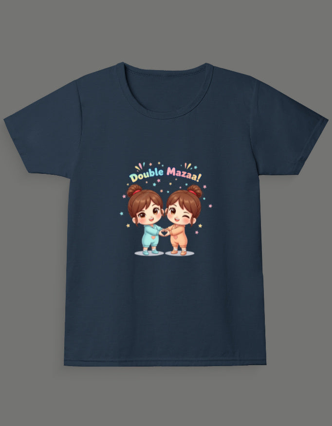 Double Mazaa - Twin Girl t-shirt