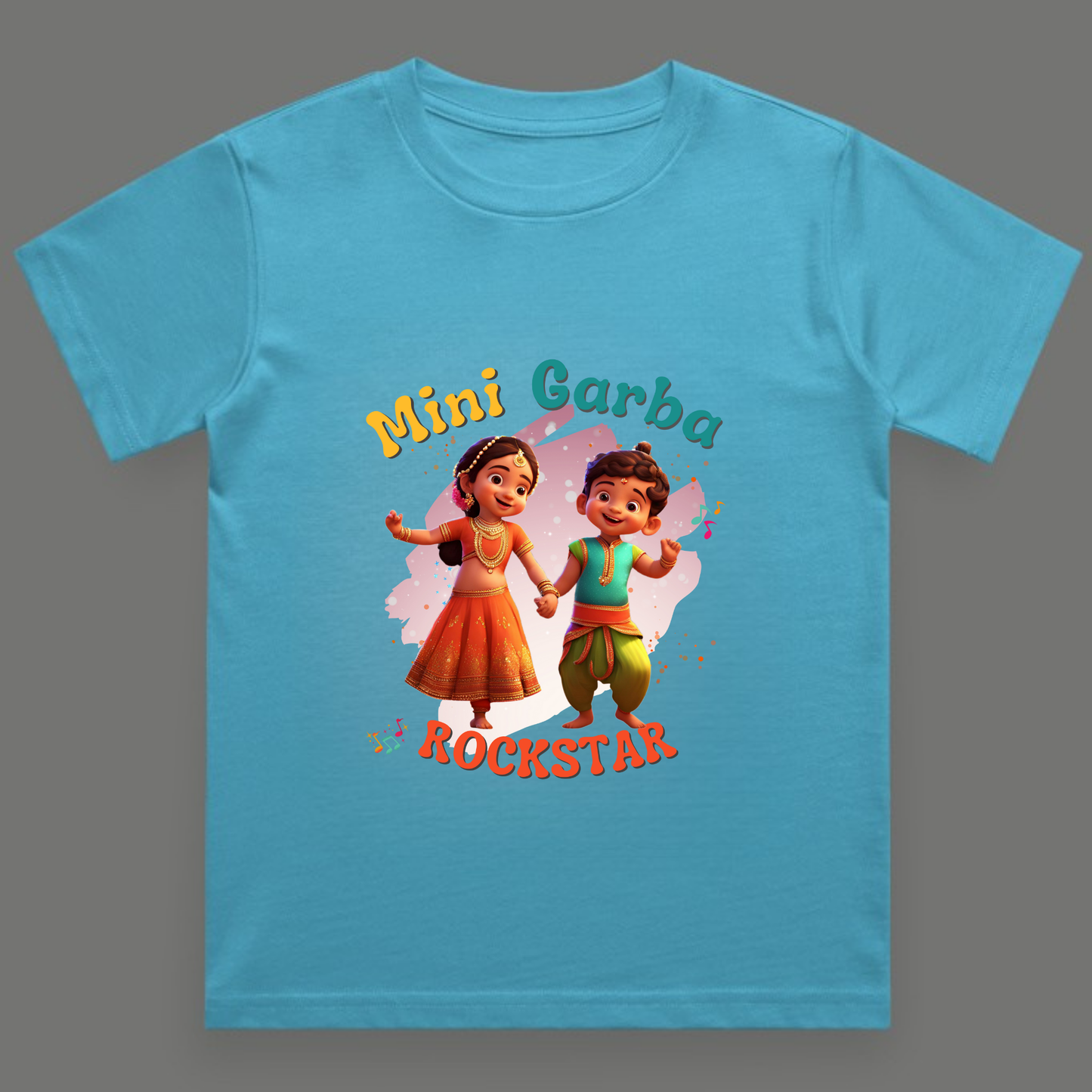 Mini Garba Rockstar | Unisex Cotton Festive Tee