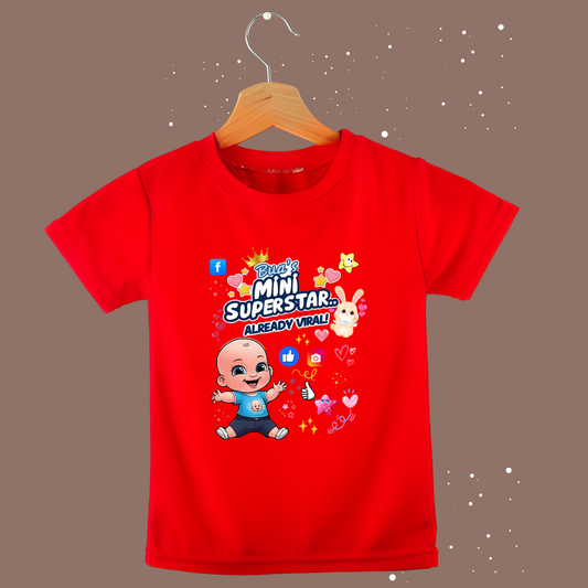 Adorable Bua- Boys T-shirts – Custom-Made for Comfort and Style