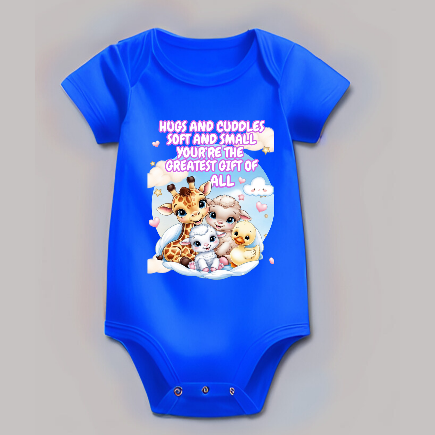 πΆ Adorable Baby Romper β Soft Cotton | Cute Printed Design | Perfect Welcome Home Outfit (Unisex)