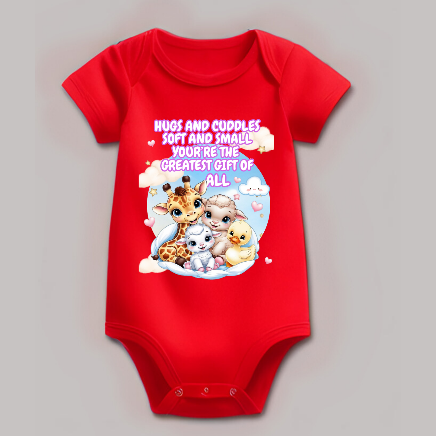 πΆ Adorable Baby Romper β Soft Cotton | Cute Printed Design | Perfect Welcome Home Outfit (Unisex)