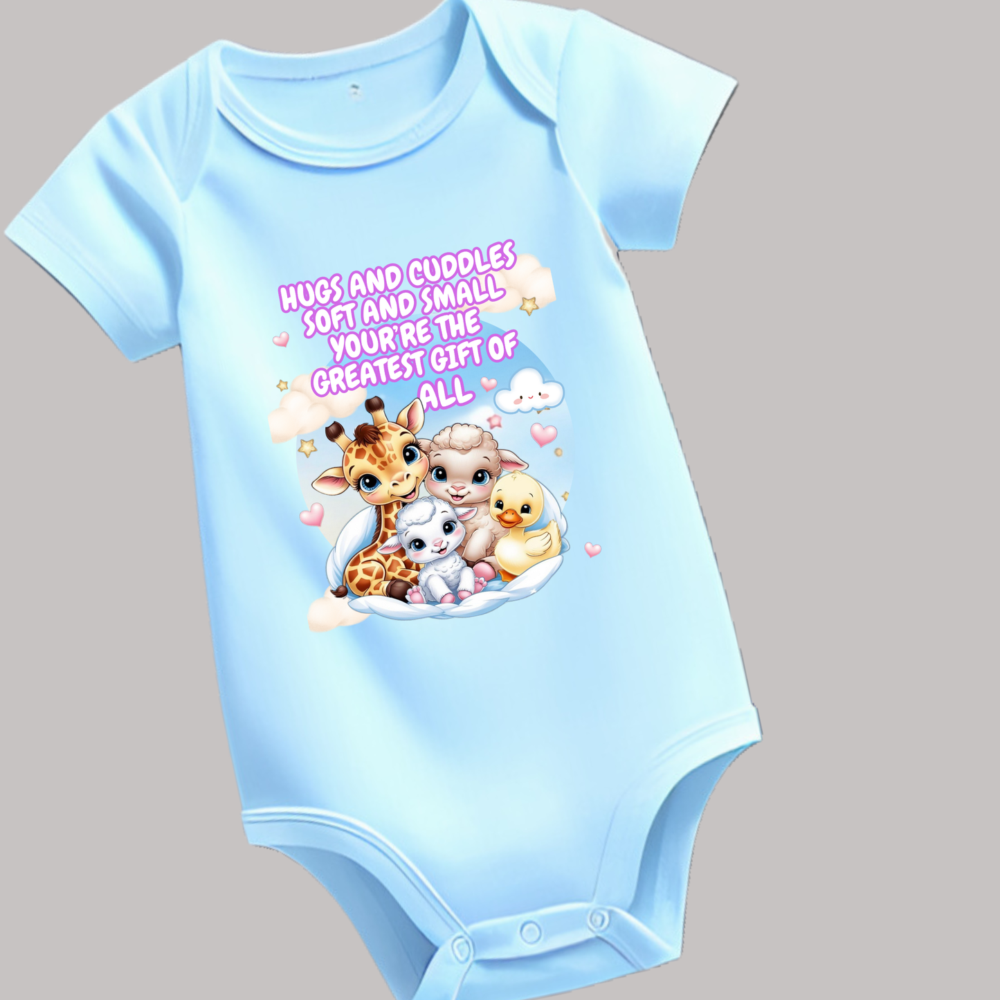 πΆ Adorable Baby Romper β Soft Cotton | Cute Printed Design | Perfect Welcome Home Outfit (Unisex)