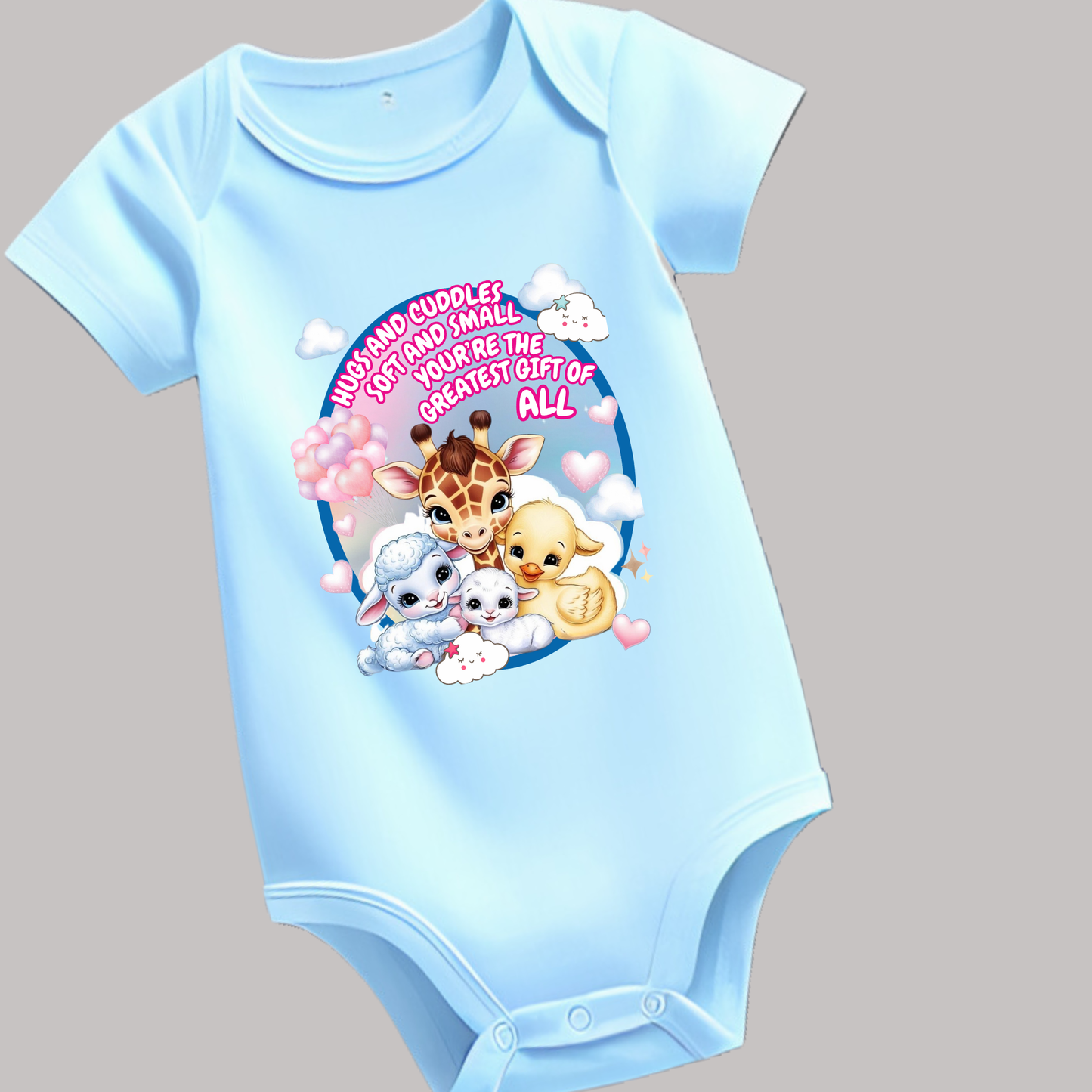 πΆ Adorable Baby Romper β Soft Cotton | Cute Printed Design | Perfect Welcome Home Outfit (Unisex)