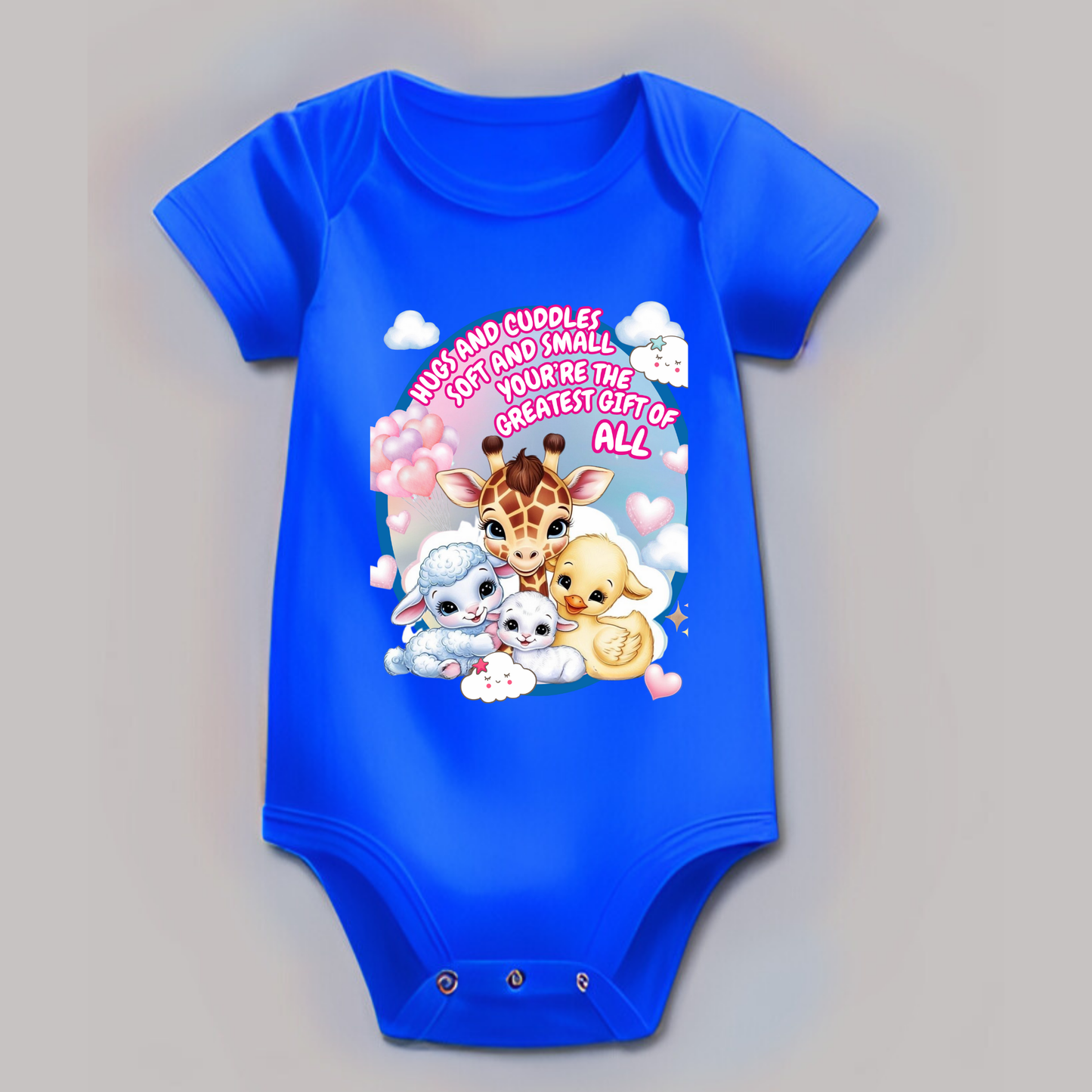 πΆ Adorable Baby Romper β Soft Cotton | Cute Printed Design | Perfect Welcome Home Outfit (Unisex)