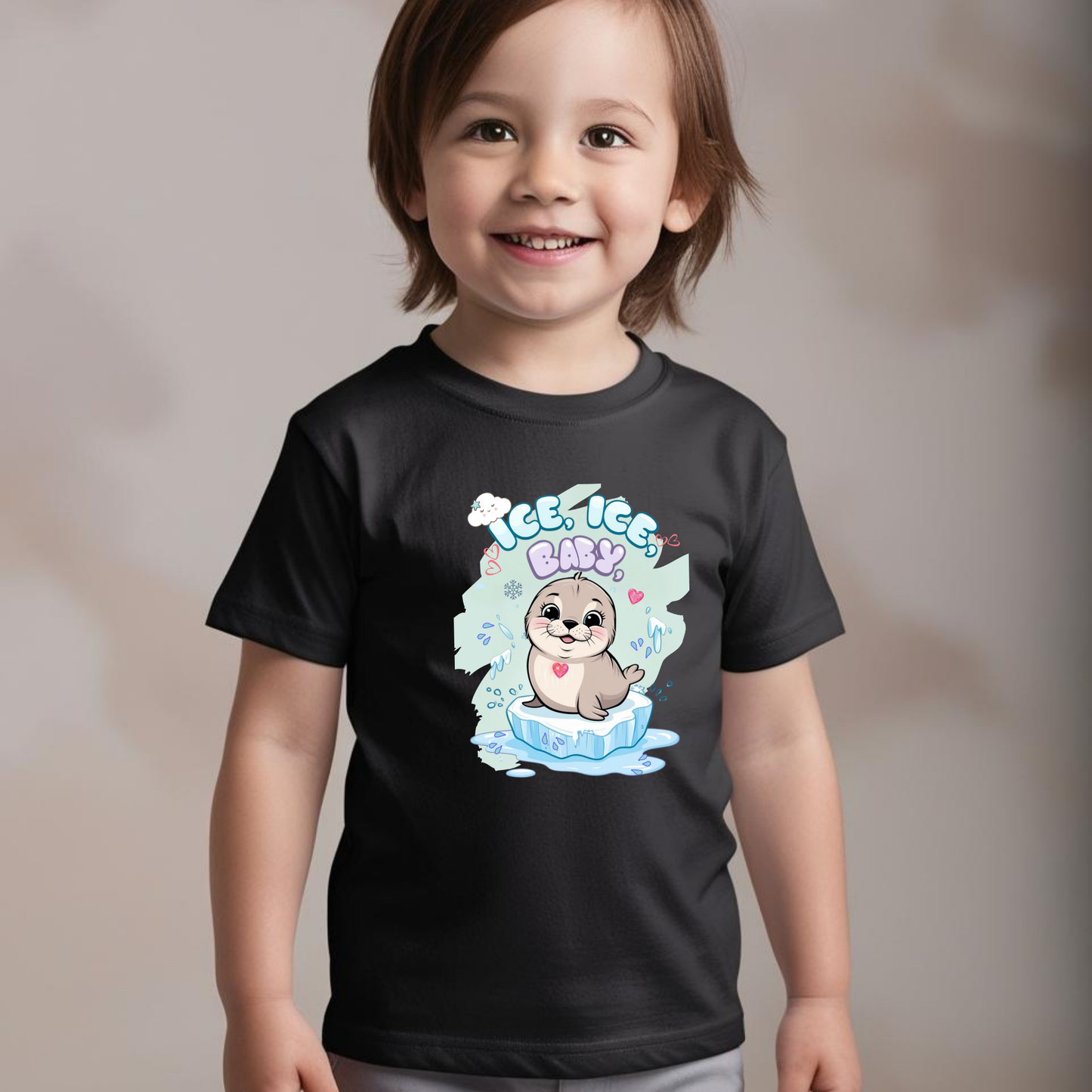 Ice, Ice Baby T-Shirt β Cool & Adorable Tee for Babies & Kids