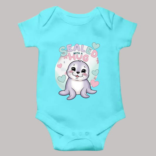 Sealed with a Hug Romper – Cute & Comfy Tee for Babies & Kids (Unisex)