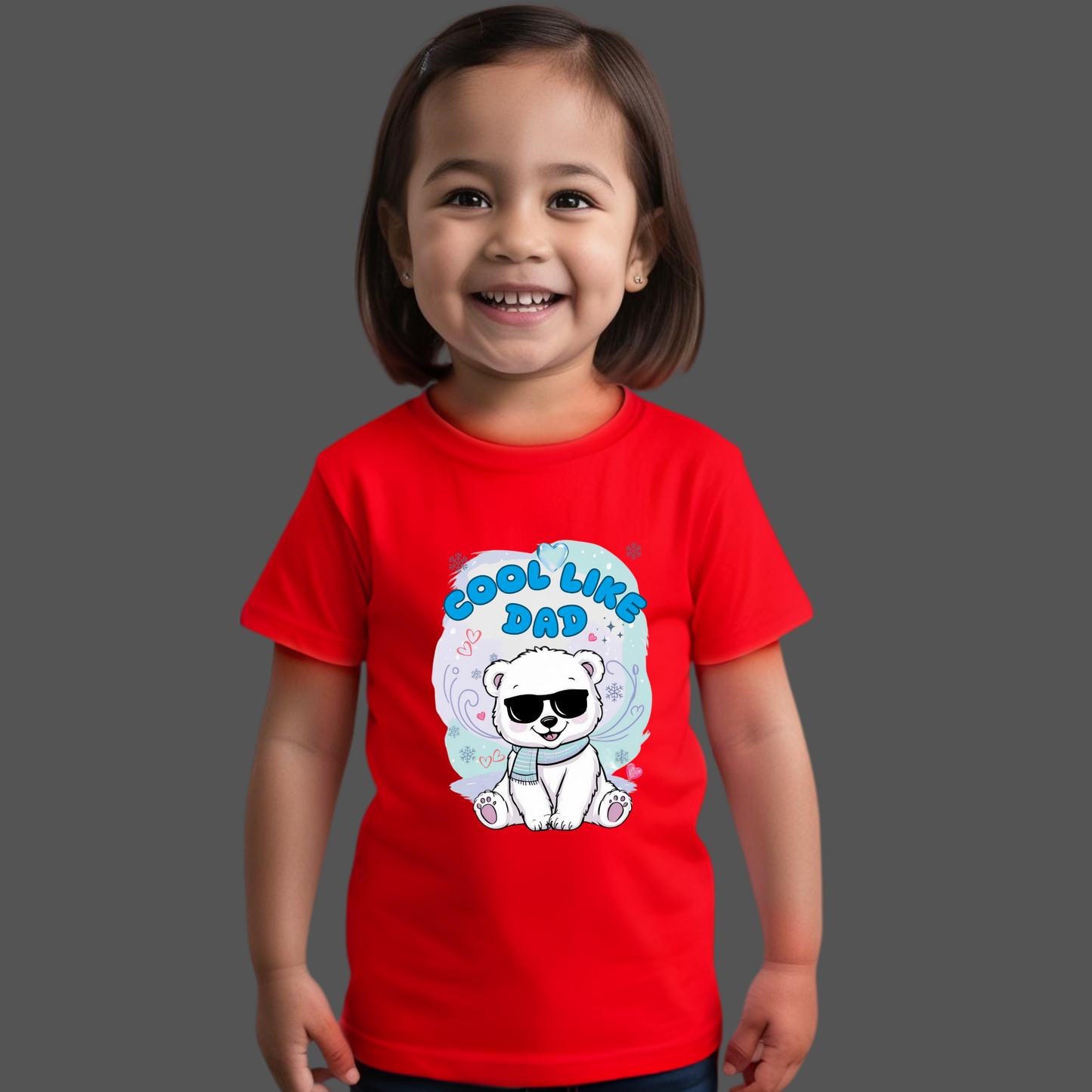 Cool Like Dad T-Shirt – Stylish & Fun Tee for Babies & Kids