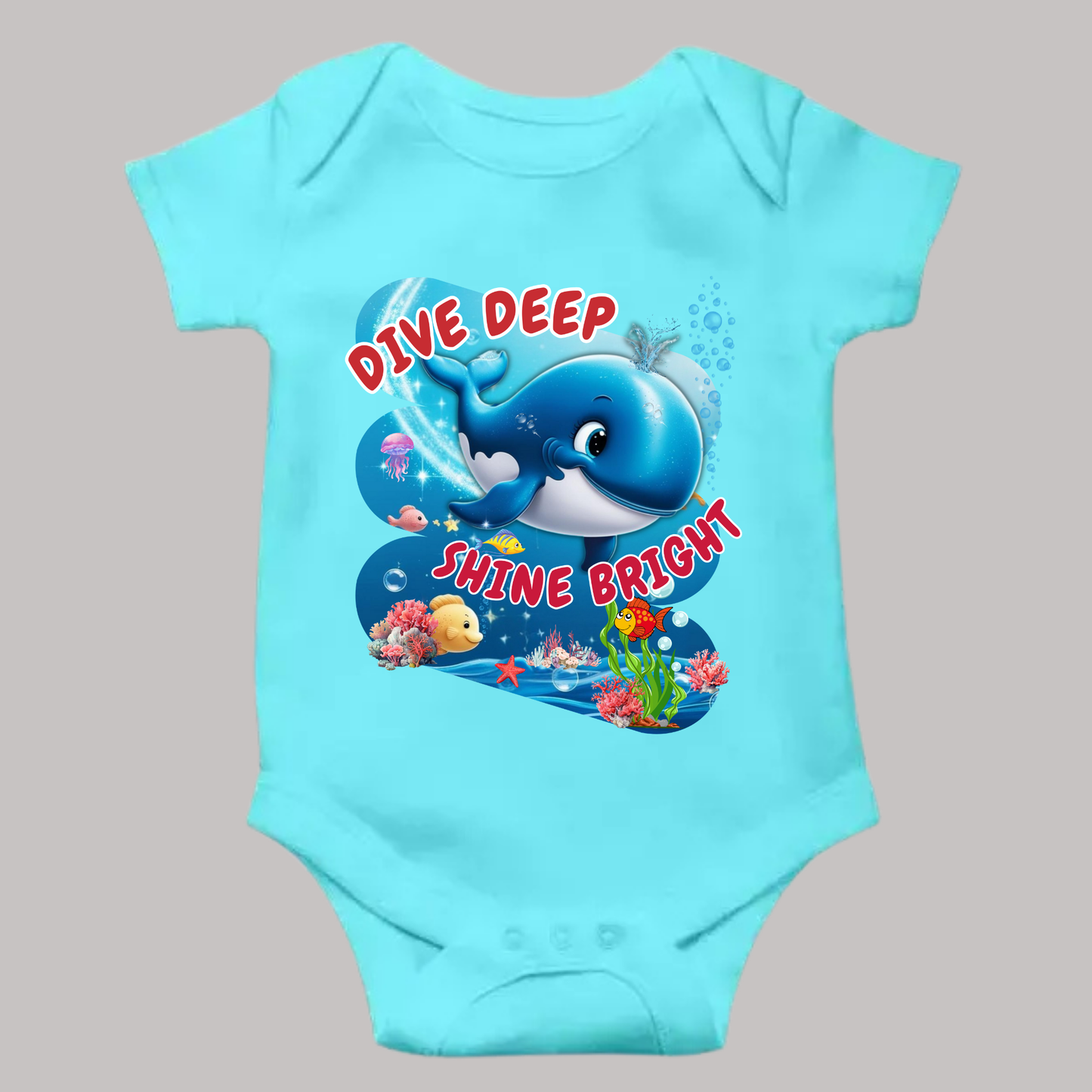π Dive Deep, Shine Bright - Summer Special Romper ( unisex)