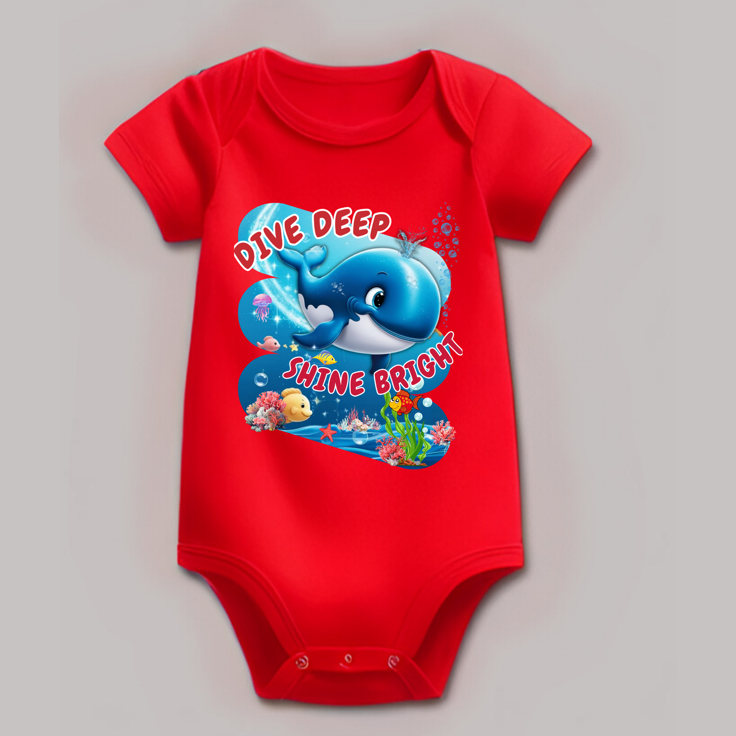 π Dive Deep, Shine Bright - Summer Special Romper ( unisex)