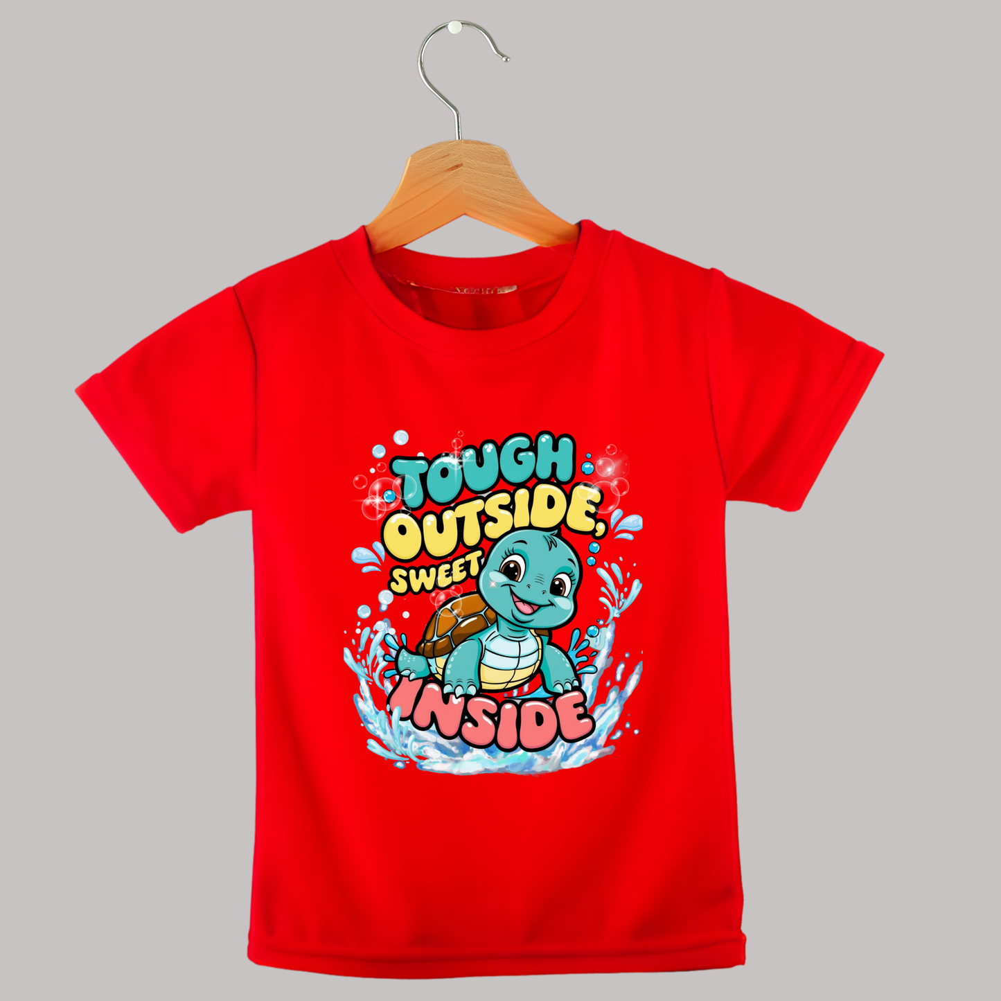 π’ Meet Shelly the Sea Turtle! Tough Outside, Sweet Inside - Ocean Adventure Summer T-shirts for Kids