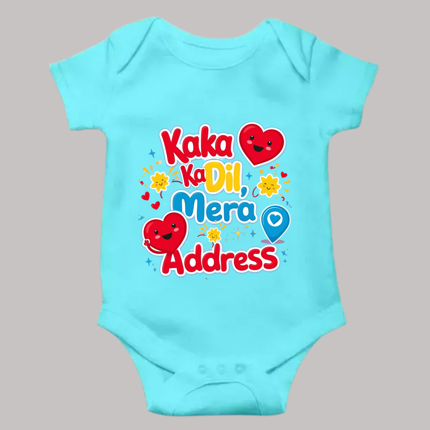 ๐๏ธ Kaka Ka Dil, Mera Address | Funky Family Collection - (Unisex)