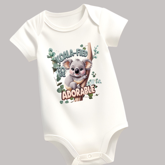 Koala-fied to Be Adorable - Unisex Baby Romper