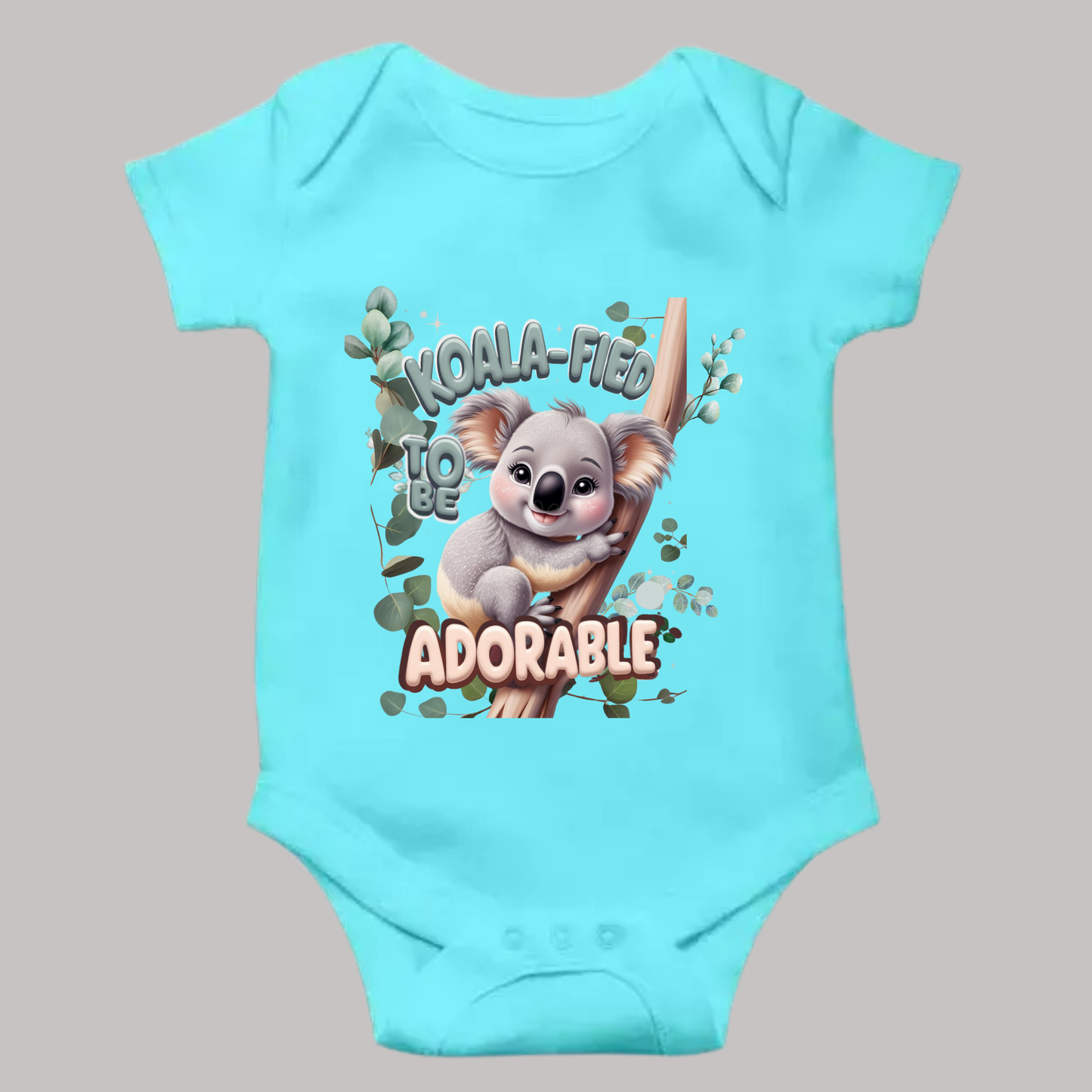 Koala-fied to Be Adorable - Unisex Baby Romper