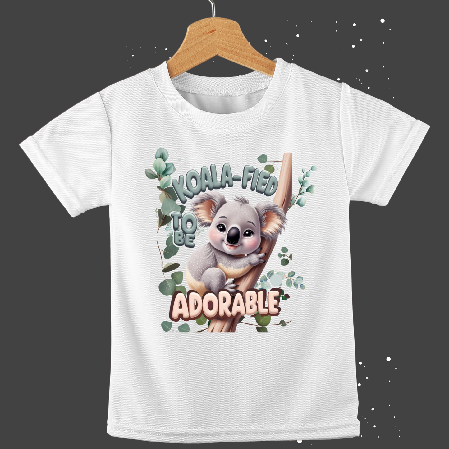 Koala-fied to Be Adorable - Baby T-Shirt Boys