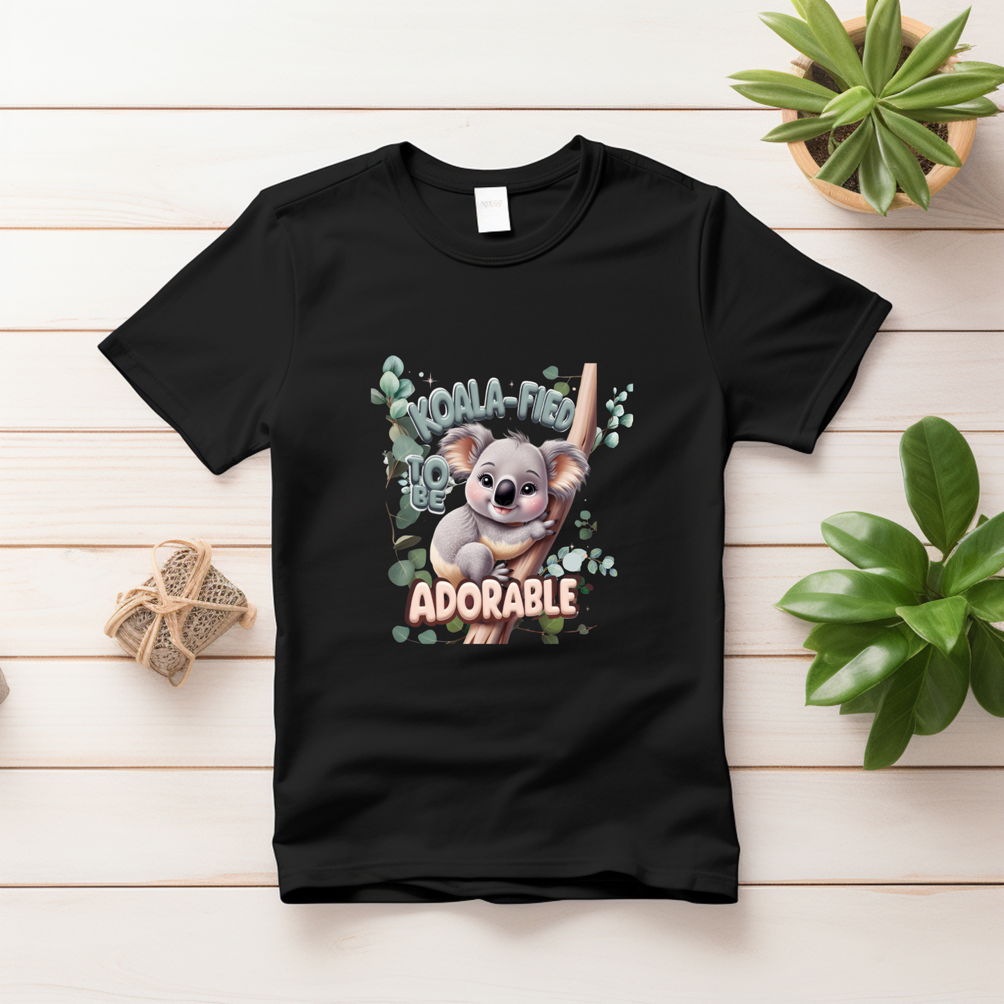 Koala-fied to Be Adorable - Baby T-Shirt