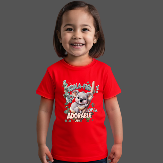 Koala-fied to Be Adorable - Baby T-Shirt