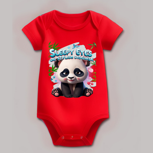 Sleepy Eyes or Stylish Disguise - Unisex Baby Romper