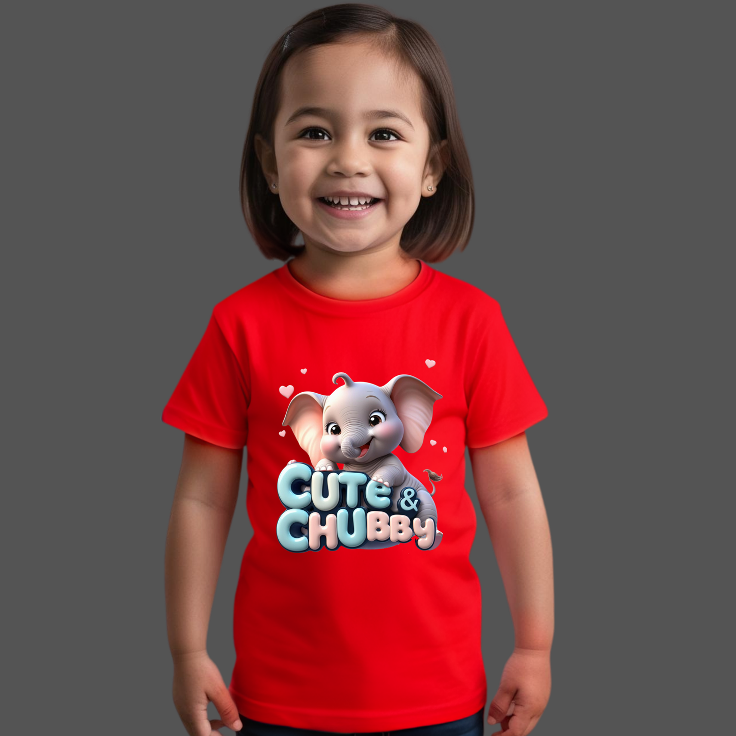 Cute and Chubby - Baby T-Shirt