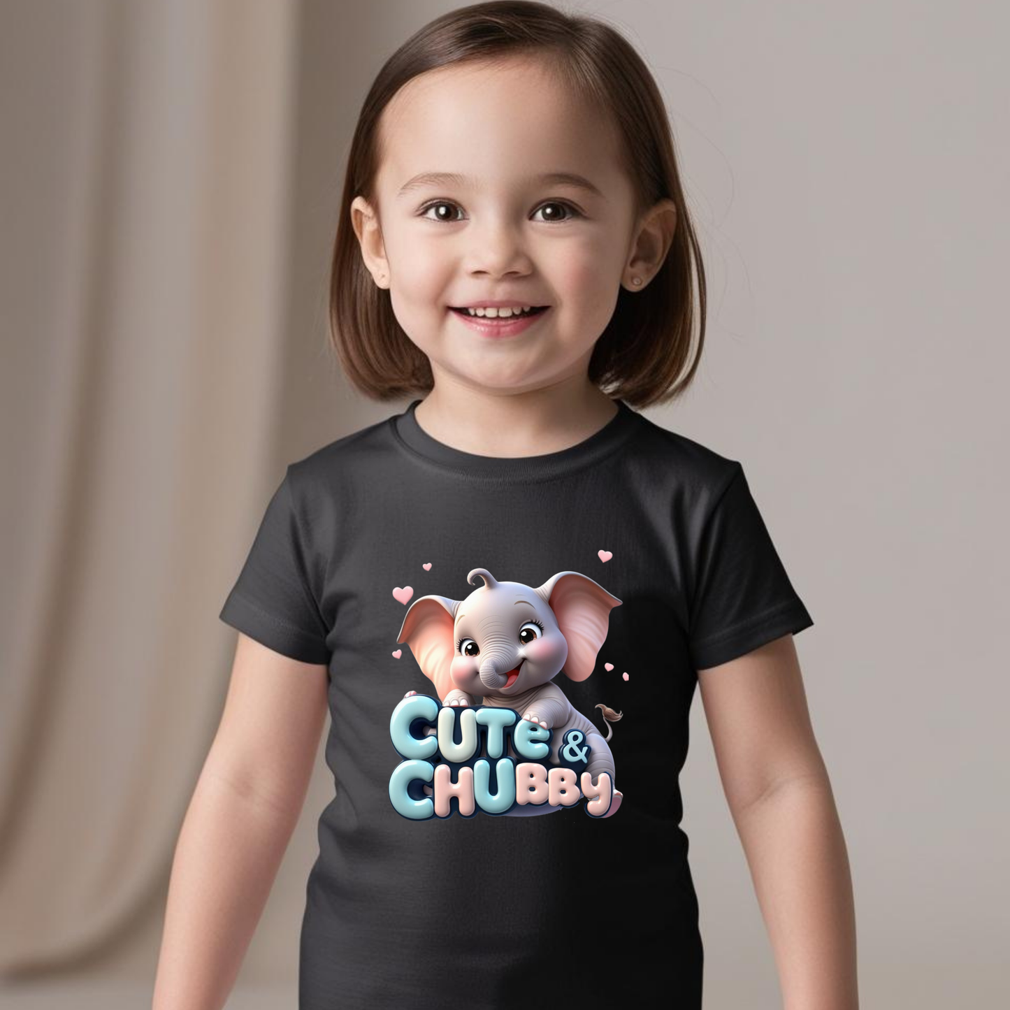 Cute and Chubby - Baby T-Shirt