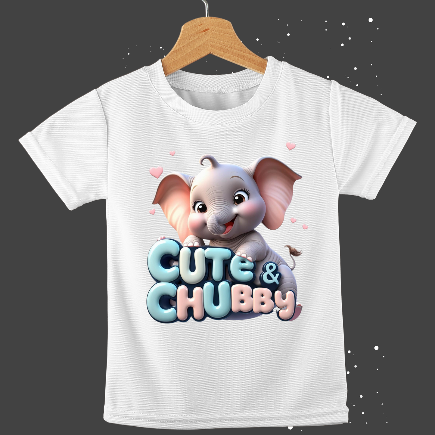 Cute and Chubby - Baby T-Shirt