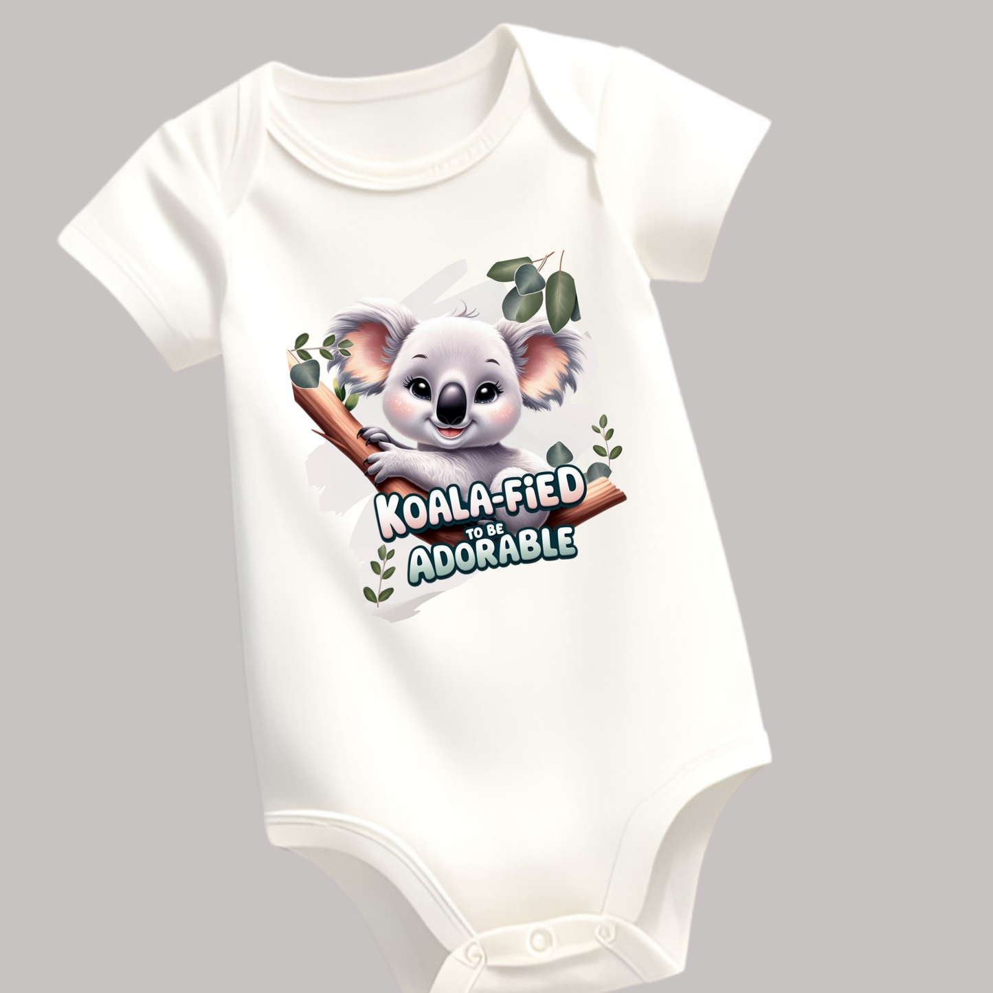 Koala-fied to Be Adorable - Unisex Baby Romper