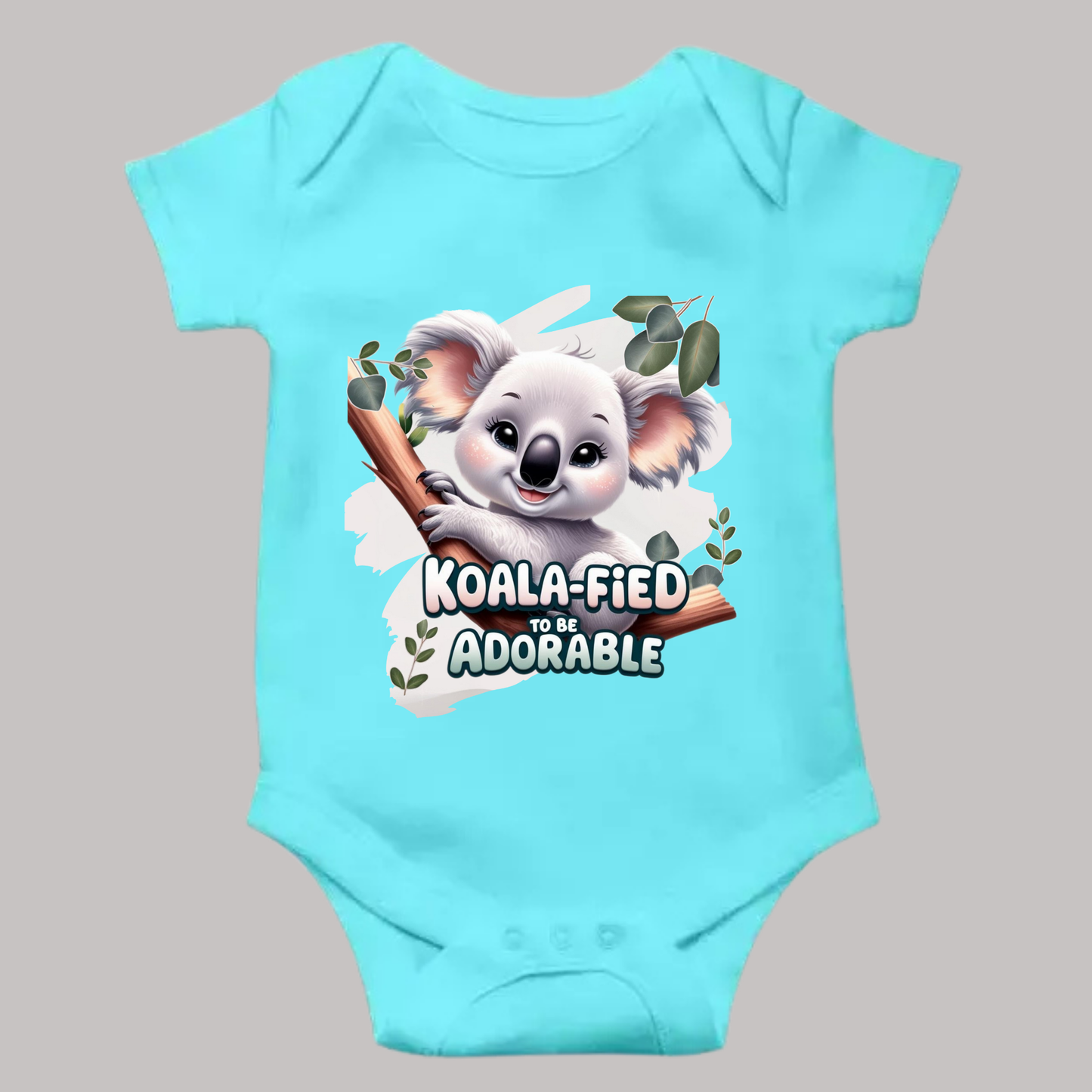 Koala-fied to Be Adorable - Unisex Baby Romper